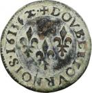 Double Tournois - Louis XIII (Aix mint)