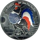 50 euro Colorisée La France par Jean-Paul Gaultier (Coq Marinière)