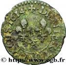Denier Tournois - Louis XIII (Amiens)