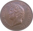 1 Décime - Louis Philippe I (Essai)