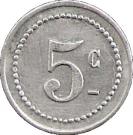 5 Centimes - Unions commerciales - Oyonnax [01]