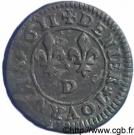 Denier Tournois - Louis XIII (Lyon; 1st type)