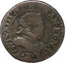 Double Tournois - Louis XIII (Amiens mint; 1st type)