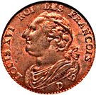 12 Deniers - Louis XVI (FRANÇOIS)