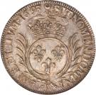 ½ Écu - Louis XIV