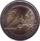 2 Euro (10 Years of Euro Cash)