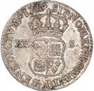 20 Sols - Louis XV