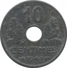 10 Centimes (Vichy French State; small issue)