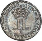 ¼ Ecu - Louis XV