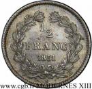 ½ Franc Louis Philippe