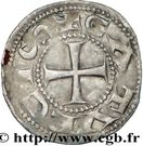 Denier anonyme - Évêché et cité de Cahors