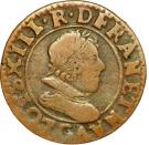 Double Tournois - Louis XIII (Poitiers mint; 3rd type)