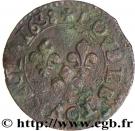 Double Tournois - Louis XIII (La Rochelle mint; 4th type)