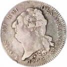 1 Ecu - Louis XVI (FRANÇAIS)