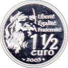 1½ Euro (Mona Lisa)