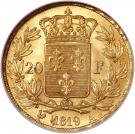 20 Francs - Louis XVIII