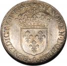 ¼ Ecu - Louis XIV
