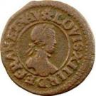 Denier Tournois - Louis XIII (Lyon; 3rd type)
