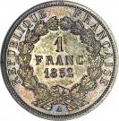 1 Franc - Napoleon III