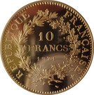 10 Francs (Gold Piedfort issue)