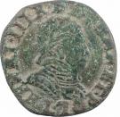 Double Tournois - Henri III (Bayonne mint; right portrait)