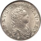 ½ Écu - Louis XV