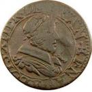 Double Tournois - Louis XIII (Tours mint; 2nd type)