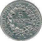5 Francs (Hercule de Dupré)