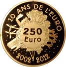 250 Euro (10 Years of Euro Cash)