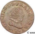 Double Tournois - Louis XIII (Bordeaux mint; 7th type)
