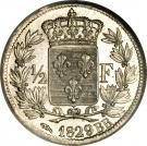 ½ Franc - Charles X
