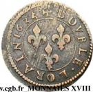 Double Tournois - Louis XIII (Stenay mint; 4th type)
