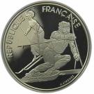 100 Francs (Slalom Skiing)