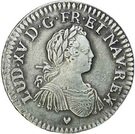 ⅛ Écu aux Huit L - Louis XV