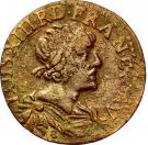 Double Tournois - Louis XIII (Tours mint; 7th type)