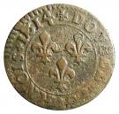 Double Tournois - Henri III (Lyon mint; 3rd type)