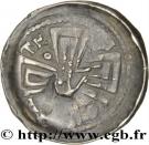 Denier - Johann von Apremont (Bishopric of Metz, 1st type with joint hands and blessing hand)