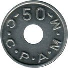 50 Francs (Emergency Coinage)