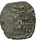 1 Denier - Jean III de Bretagne et Jeanne de Savoie