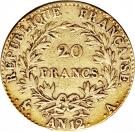 20 Francs - Napoleon I