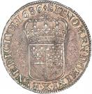 ½ Écu - Louis XIV