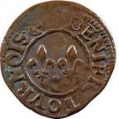 Denier Tournois - Henri III (Amiens)
