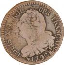 6 Deniers - Louis XVI ("FRANÇAIS")