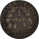 1 Franc - Napoleon I