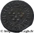Double Tournois - Louis XIII (Tours mint; 16th type)
