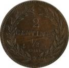 2 Centimes ½ - Charles X (Essai)
