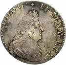 ½ Ecu - Louis XIV