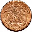 2 Centimes - Napoleon III