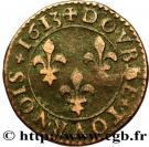Double Tournois - Louis XIII (Lyon mint; 2nd type)