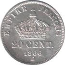 20 Centimes - Napoleon III